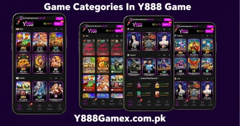 Game categories in y888