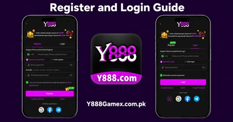 How To create an account in y888